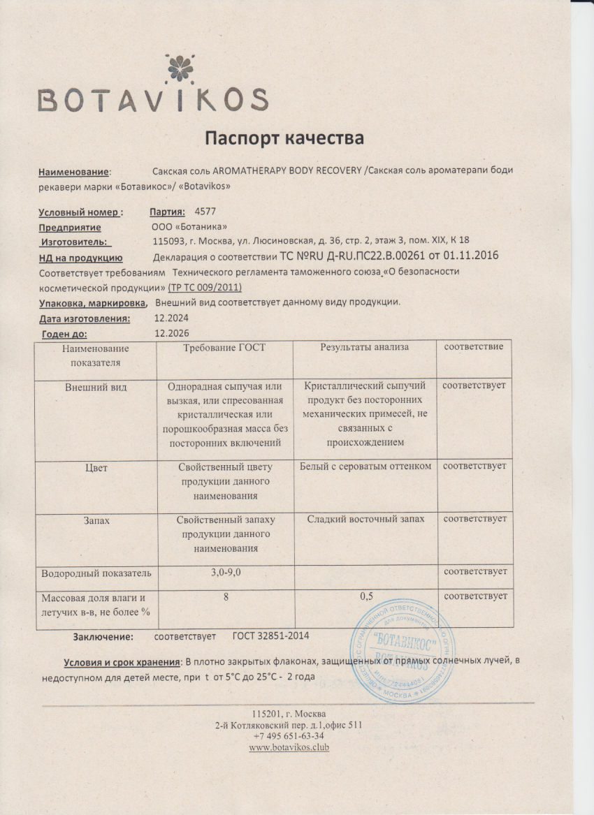 Паспорт №122024